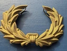 Original Civil War Enlisted Man’s Laurel Wreath Officers Hat Insignia