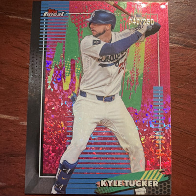 Topps Finest 2026  Kyle Tucker Dodgers #14 #/250 Pink Mini-Diamond