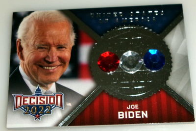 DECISION UNITED STATE OF AMERICA 政治家カード Decision 2022 United States of America Political GEMS Joe Biden
