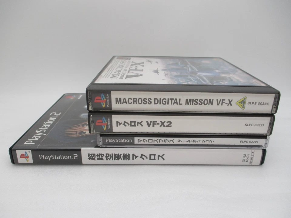 PS1 Macross VF-X VF-X2 Game Edition PS2 Super Dimension Fortress Macross Japan - Image 3 of 4