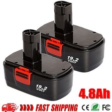 2Pack for Craftsman 19.2 Volt 11375 Battery C3 DieHard 130279005 11376 130279003