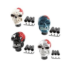 Totenkopf-Schaltknauf, passend für Fahrzeuge mit Schaltgetriebe, einfache