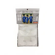 S.E.I 5 Inch Iron on T-Shirt Numbers Varsity Number Flock Heat Transfers White