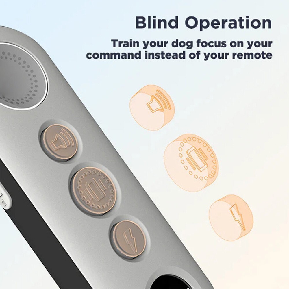 3000 FT Remote Dog Shock Training Collar Rechargeable Waterproof Pet Trainer