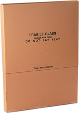 Telescoping Mirror Box 37.5"L x 4"W x 31"H - 10-Pack for Shipping & Storage