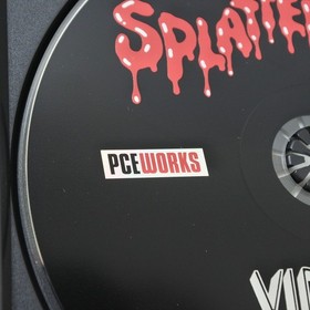 PCE WORKS Version SPLATTER HOUSE FM TOWNS Marty Japan Game 0918