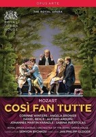 Music Dvd - Wolfgang Amadeus Mozart - Cosi' Fan Tutte - Opus Arte -D- Neu