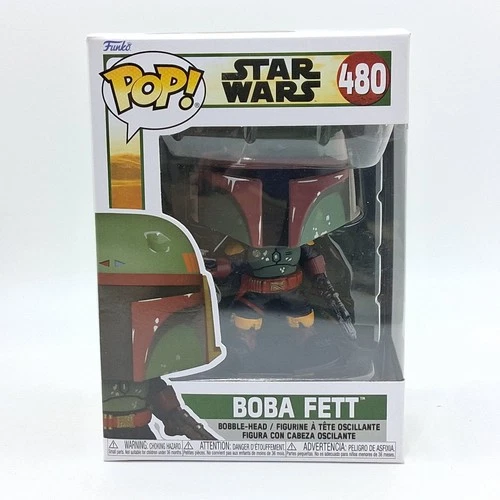 Funko Pop! Boba Fett 480 Star Wars Book of Disney Vinyl Figure Toy Merch