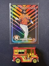 2024 Topps Update Series JON SINGLETON Base Set #US323 Holiday Foil Astros