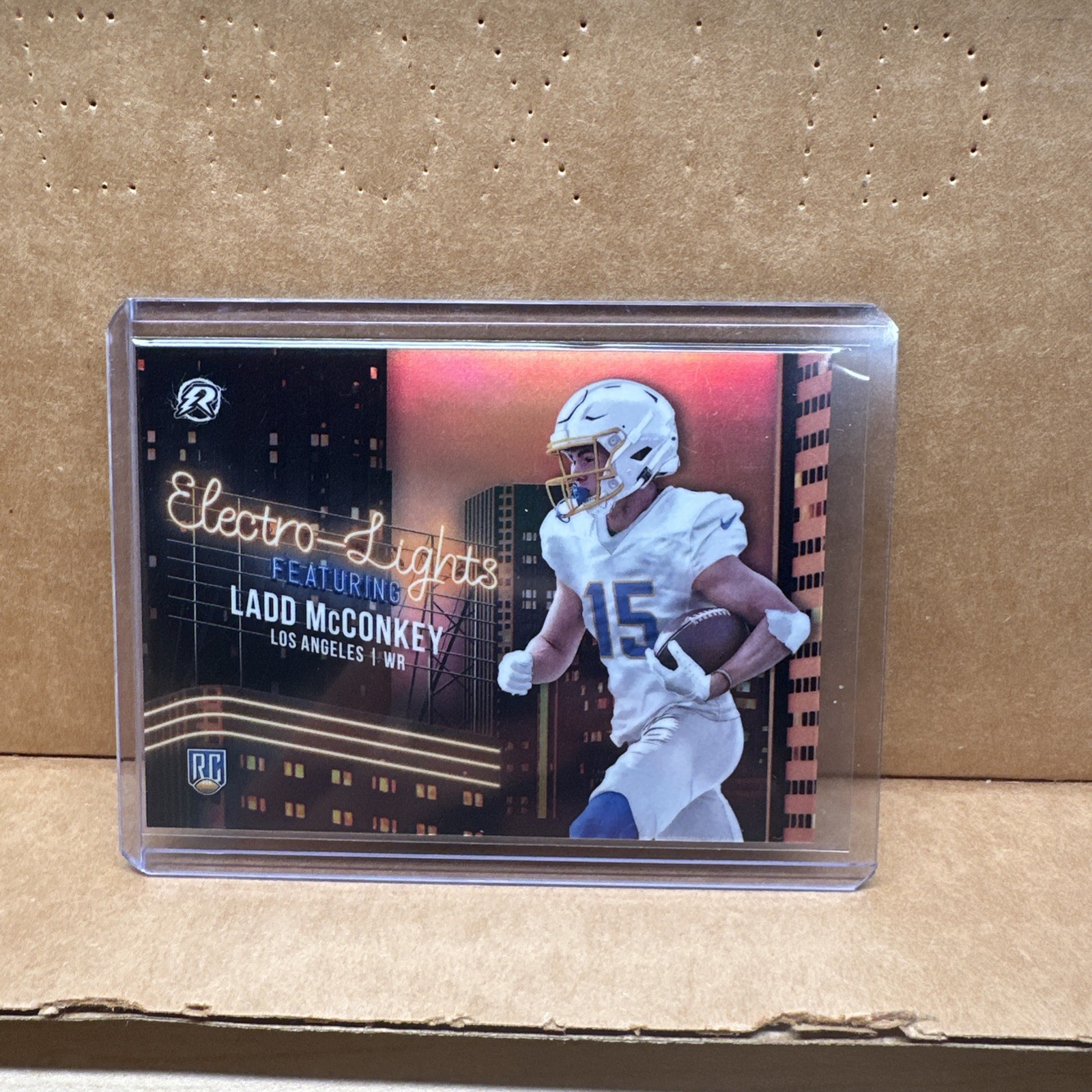2024 Topps Resurgence Ladd McConkey Electro Lights Case Hit RC!!