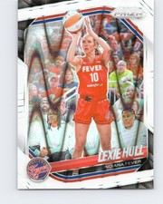 2025 Panini Prizm WNBA #51 Lexie Hull White Seismic Prizms Indiana Fever