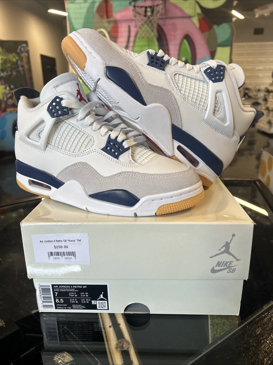 Las mejores ofertas en Nike SB x Air Jordan 4 Retro SP Navy | eBay