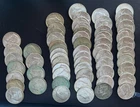 kennedy half dollar 40% Silver Mixed Lot Of Sixty (60)  1965-1969, Circulated.