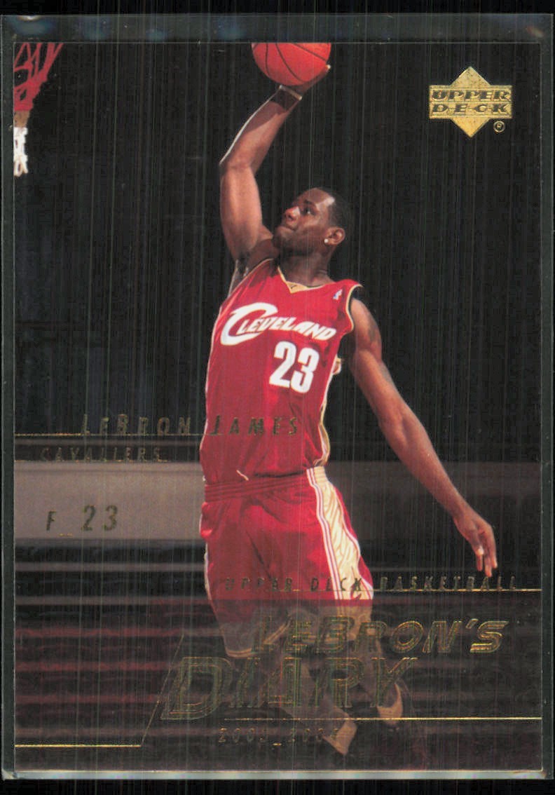 2003-04 Upper Deck LeBron's Diary LeBron James Rookie Cavaliers #LJ15