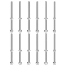 M8x130mm Hex Head Screws Bolts, Nuts & Washers Kits, 304 Stainless Steel 12 Sets