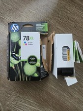 HP Ink 78 And 78xl Tri-Color Ink Cartridge open box, 01/2016 Lot Of 2