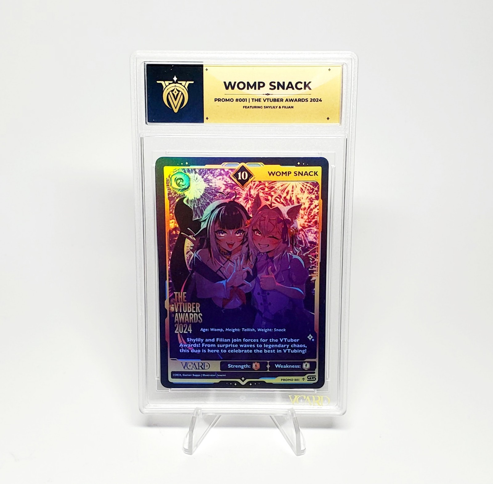 VCard Vtuber Awards 2024 Promo Card - Womp Snack Slab 10 eBay