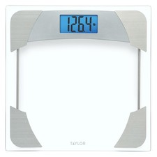 Digital Scales for Body Weight, 400 LB Capacity, Unique Blue LCD, Stainless S...