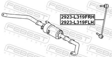 Für FEBEST 2923-L319FLH FRONT LEFT STABILIZER LINK / SWAY BAR LINK