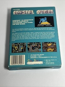 Crystal Mines (Nintendo, 1989) NES Box + Blue Cartridge Tested No Manual