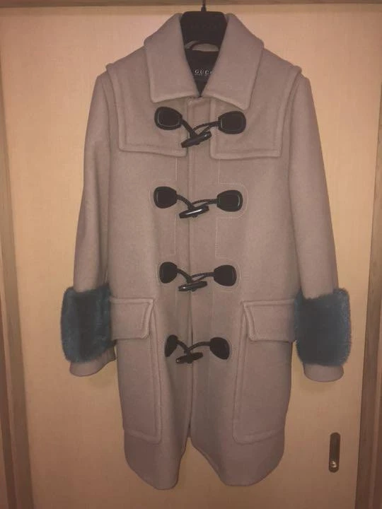 Cappotto Gucci Duffel Con Visone Raro