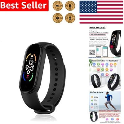 Fitness Tracker Watch Smart Pedometer HR SpO2 Sleep Monitor Waterproof 7 Day ...