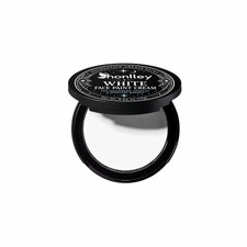Honlley Clown White Face Paint Cream, Halloween Goth Foundation 15g,