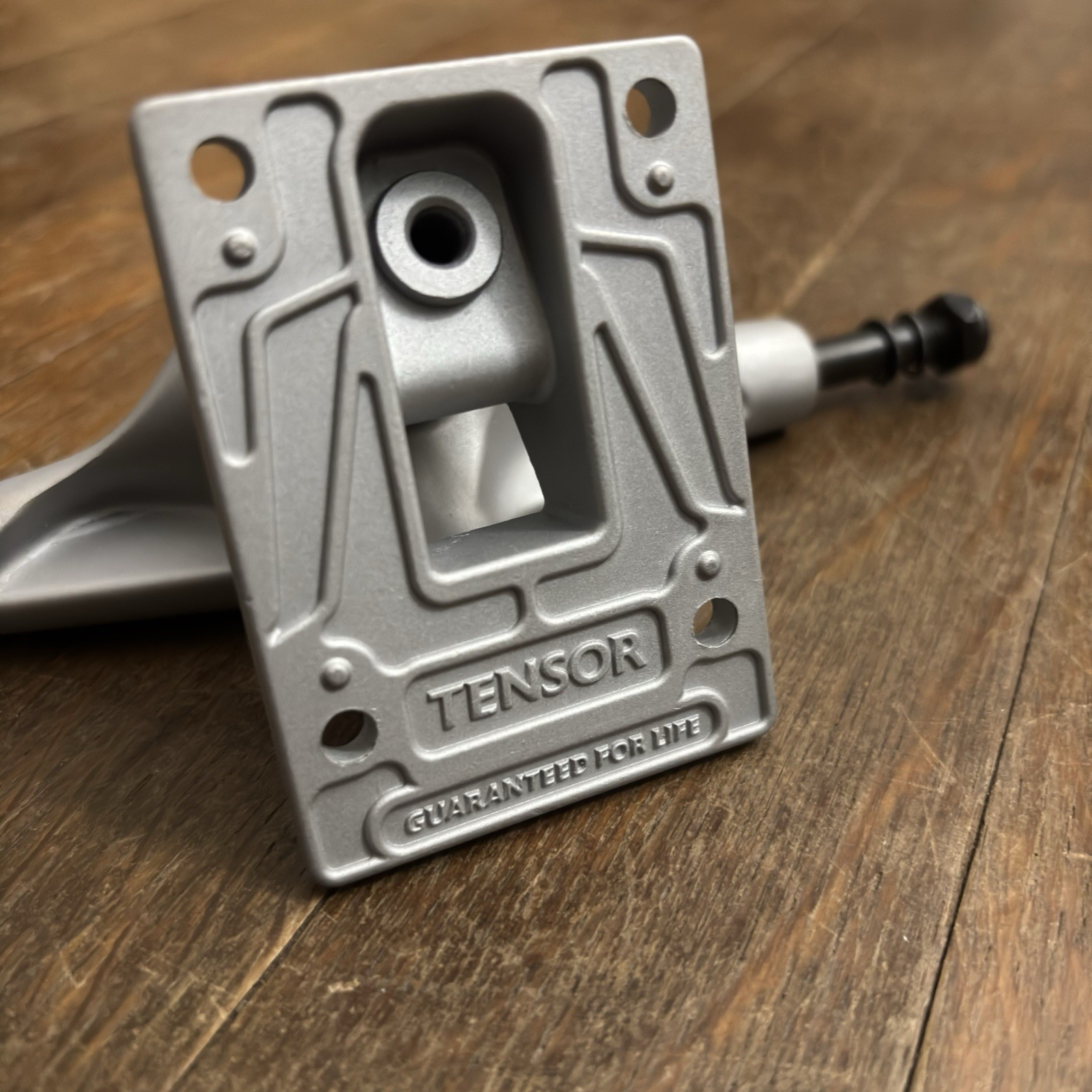Tensor Mag Light Trucks - Set Of Two (2) 5.25 - 8.0 Deck - Hollow - Raw Silver