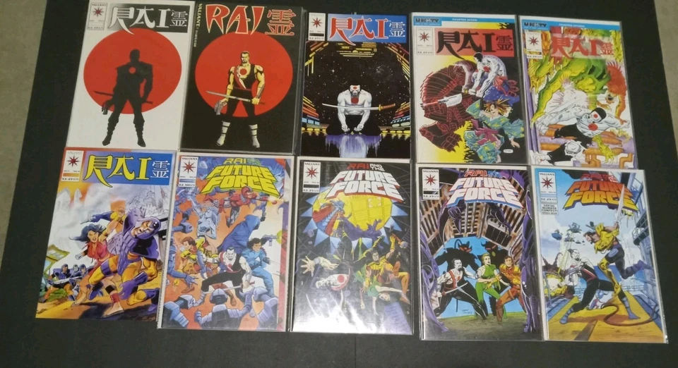 Rai 0, 1-33 Complete Series (Vol 1, 1992, 0-33) 1-4 is TPB 1st Bloodshot - Image 2 of 4