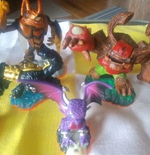Skylanders 2012 Giants 6 Bundle: orange base Spyro, Crusher ,Stump Basher