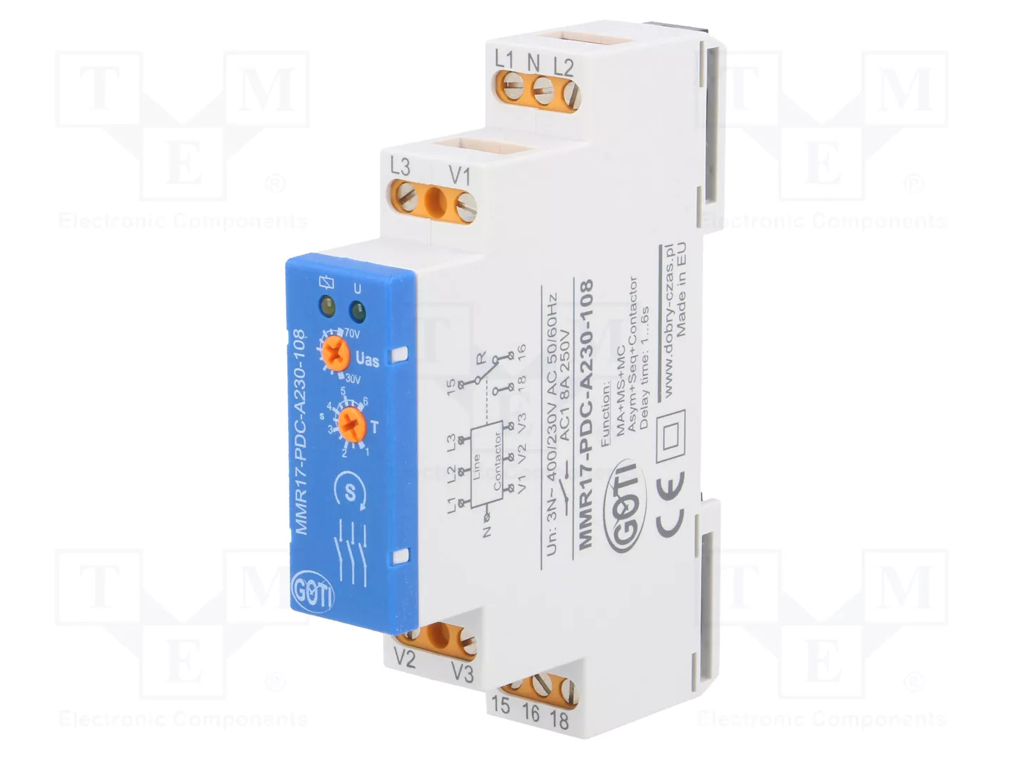 DOBRY CZAS MMR17-PDC-A230-108 Voltage monitoring relay