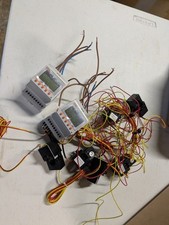 2 X ACREL ACR10R-D16TE4 3-Phase Energy Meter + 120A CTs | RS485 Modbus  DIN Rail