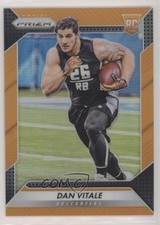 2016 Panini Prizm Rookie Orange Prizm 70/299 Dan Vitale #297 0c2
