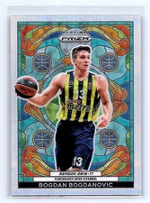 Bogdan Bogdanovic 2023-24 Panini Prizm EuroLeague #7 Stained Glass Case Hit SSP