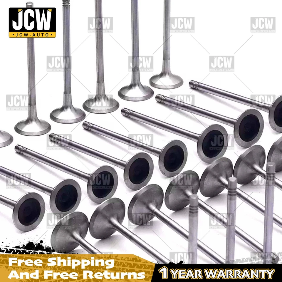 Juego de 32 válvulas de entrada y salida para BMW X5 X6 750i F06 N63N F12 F13 S63N 4,4 4,0 L Foto 2 de 4