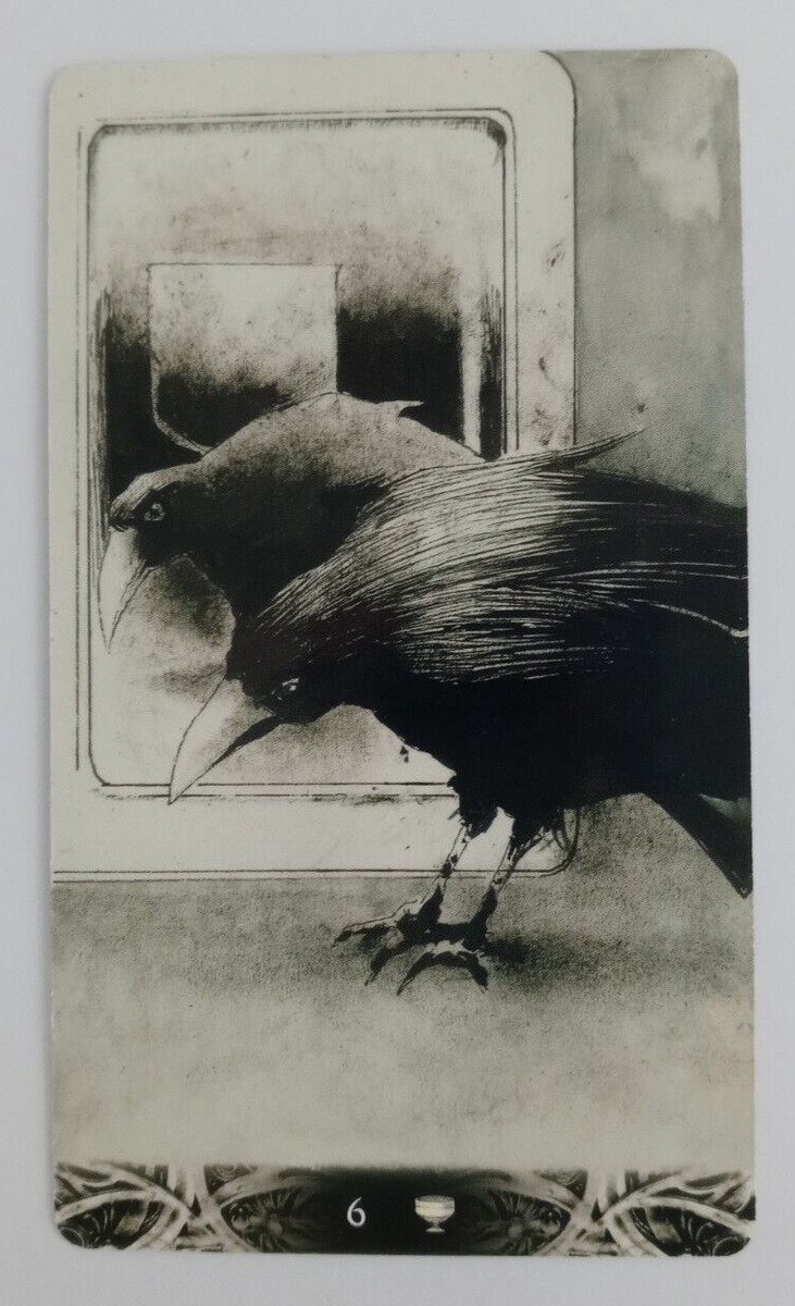 Murder of Crows Tarot Card by Corrado Roi 6 Of Cups 4.75