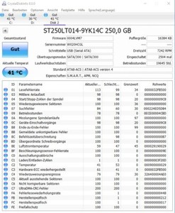 Seagate Momentus Thin ST250LT014 250GB 2,5" SATA 7200RPM 7mm Bauhöhe