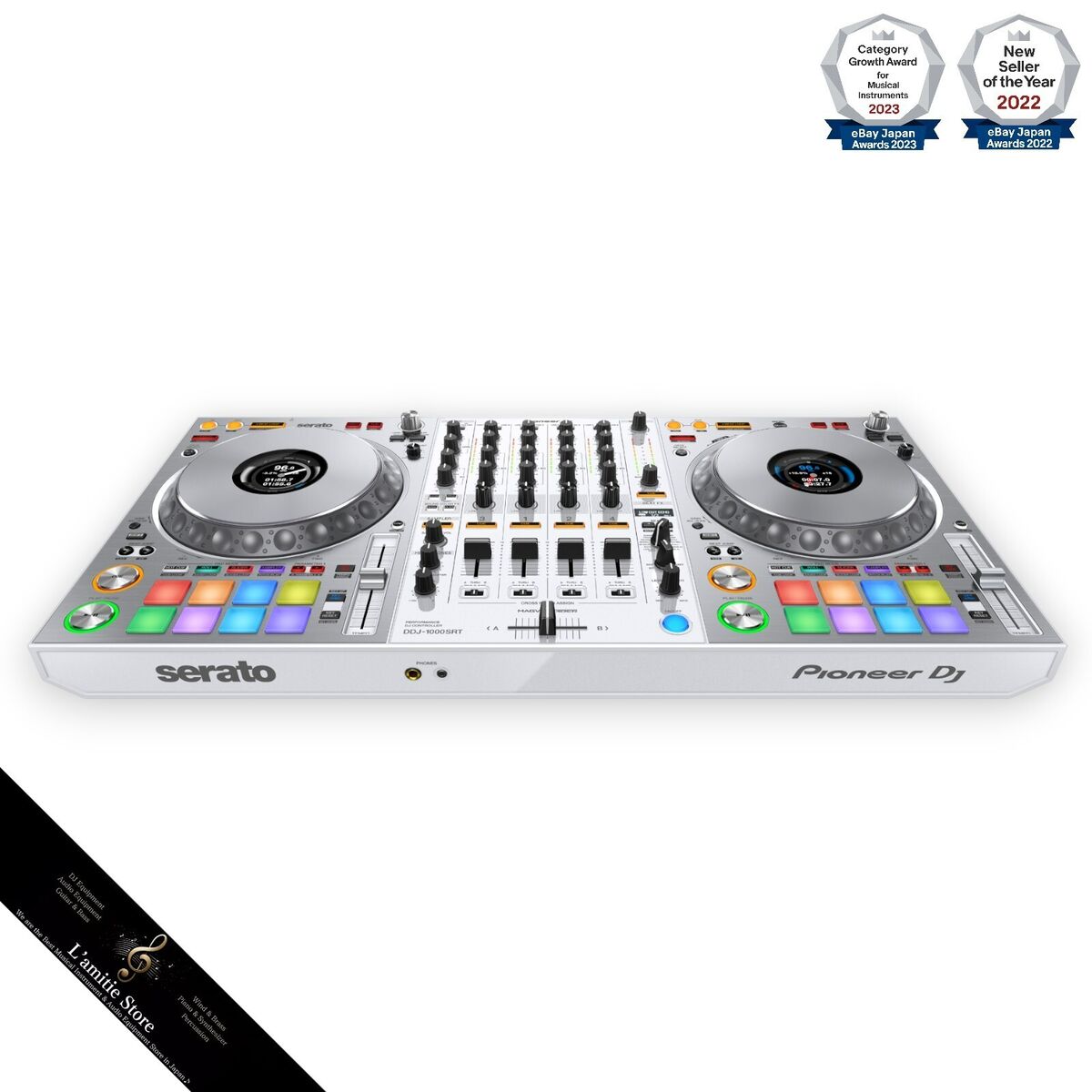 Pioneer DDJ-1000SRT-W Professional DJ Controller Serato Pioneer DDJ-1000SRT-W Professional DJ Controller Serato