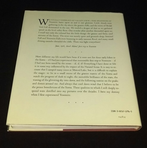 Ansel Adams: An Autobiography with Mary Street Alinder (HC, 1985) 1ST US EDITION - Picture 7 of 7