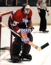 Ken DRYDEN MONTREAL Canadiens 29 CUSTOM Lab ACTION 8X10 6 STANLEY CUPS HOFer