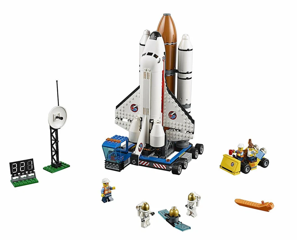 Lego City Space Port 60080 SPACEPORT satellite rocket service car NEW - Image 2 of 4