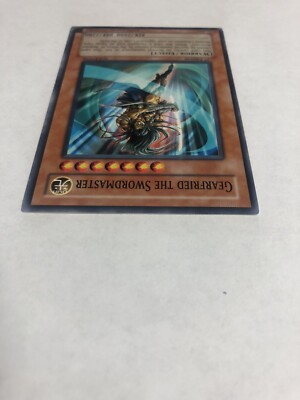 YUGIOH FIRST EDITION GEARFRIED THE SWORDMASTER SD5-EN016 Rare | eBay