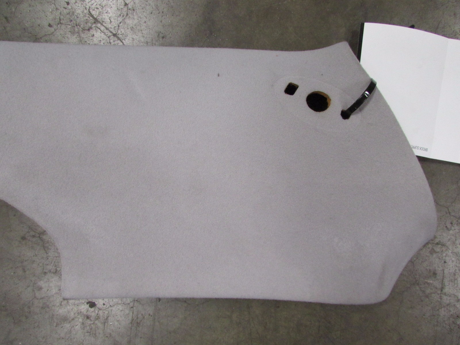 Maserati Quattroporte, LH, Left, C-Pillar Trim Panel, Grey, Used, P/N 981358003