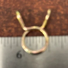 25 PCS 9 mm Double Wire Spring Hose Clamps Fuel Line Hose Tube Clips