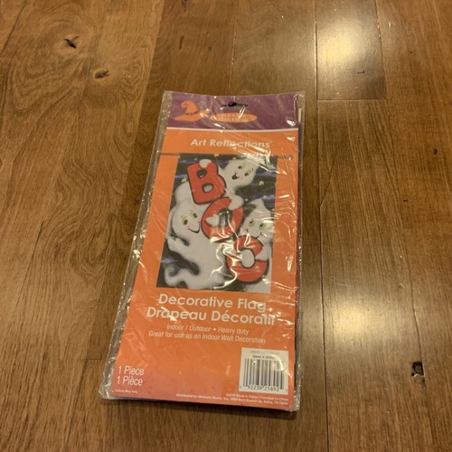 Halloween Ghost Boo Flag 25” x 28” Super cute and brand new - 第 1/3 張圖片