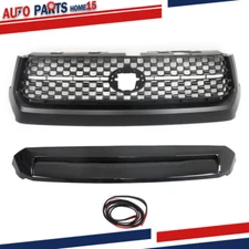 53101-0C041 Black For Tundra 2014-2019 2020 Front Grille & Hood Bulge Molding