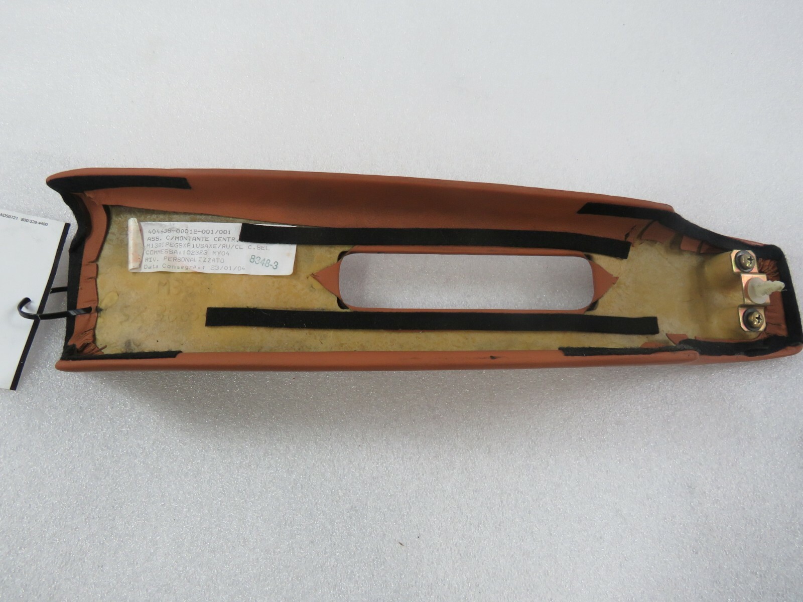 Maserati M128 Coupe, LH, Left, Upper B Pillar Trim Panel, Used, P/N 981210500