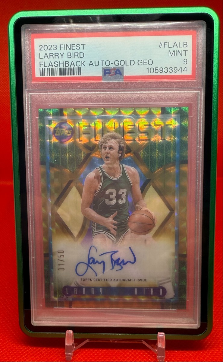 ?LARRY BIRD ?2023 TOPPS FINEST FLASHBACK AUTOS ✍️GOLD 
