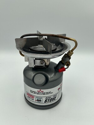 VINTAGE COLEMAN DUEL FUEL MODEL 440 CAMP STOVE 8/1995 SUPER CLEAN