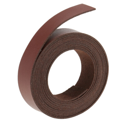 2 Meter Lederband Gürtelrohling handwerk Riemen Streifen 2cm Breiten